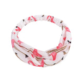 Women Girls Summer Bohemian Hair Bands Print Headbands Vintage Cross Turban Bandage Bandanas Hairbands Hair