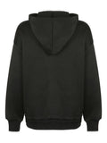 Goth Graphic Oversized Hoodie- Outfit