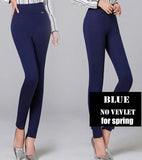 quality pencil pants capris women 2018 summer style high waist elastic skinny pants female trousers woman pantalon