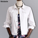 Jacket Women Green 2020 Autumn Woman Denim Jean Womens Coats Basic Jackets Female Slim Stretch Short Coat Feminina