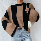 2025 New Women's Casual Cardigan Jacket Solid Color Mah-Button Cardigan Sweater