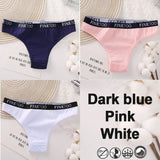 Brazilian Panties Cotton Women's Underwear Sexy Suitable Female Underpants Briefs Thong Girl Solid Color Finetoo