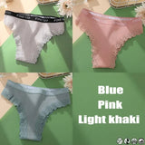 Lace Women's Panties Cotton Brazilian Panties Woman Sexy Ladies G-String Thongs Girls Plus Size M-2XL Panty