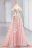 Dream Pink At The Runaway Princess Evening Dress Dress Female High-End Light Luxury Niche Engagement Toasting Bride Long