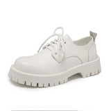 Zingj 2023 New Platform Increased Large-Size Overalls Round Head Men's Shoes 45 Fashion Versatile Small Leather Shoes 46