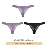 Sexy Lace Panties Women Low-waist Underwear Women's Thong Female G String Breathable Lingerie Temptation Intimates