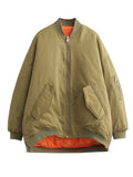 Summer 4 Color Loose Flight Padded Coat Women's Jacket Padded Coat