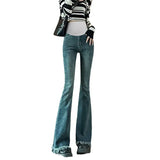 Zingj Pants Autumn Style Outside A Small Bottom Micro Bell Pants Fall Plus Size Jeans Pants Autumn Style-Outfit