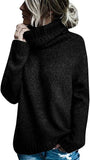 Fashion Turtleneck Long-sleeved Pullover Knitted