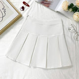 Skirt Women's Large Size 100-Fold Skirt 2025 New High-Rise Slim Small Man Anti-Walking Spring, Autumn And Winter A Short