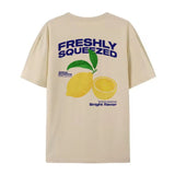 Freshly Squeezed Lime Print T-Shirt- Outfit