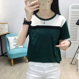 Summer Short Sleeve T shirt Women Tops Camisas Mujer Tshirt Women T-shirt O-neck Loose Cotton Tee Shirt Femme Plus