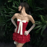 Corset Top & Mini Skirt Two Piece