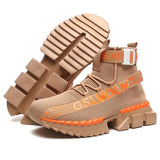 Top Men's Runing Shoes Spring Chunky Sneakers Comfortable Sport Shoes Outdoor Gym Walking Shoes Designer Reflective