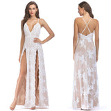 club Party Sequin maxi Dress women summer dress elegant bodycon vintage woman Long dresses clothes vestidos