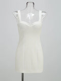 High-End Women's New Sexy Nail Bead Sling Bag Hip Dress Skirt Short Dress Dress Dress Dress
