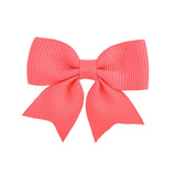 1piece Colorful Ribbon Hair Bows With Clip For Baby Girls Mini Cute Hairpins Barrettes Headwear Kids Hair