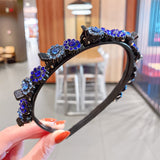Alice Pearls Elegant Hairbands Men Women Sports Headband Double Bangs Hairstyle Make Up Hairpins Fashion Hair