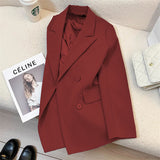 Blazer Women's 2025 New Spring And Autumn Explosion Small High-Level Feeling British Style