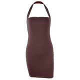 Bodycon Dress Women Halter Sexy Dress Ladies Summer