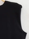 Cut Out Long Dress Women Summer Elegant Party Dresses For Women 2023 Rosy Sleeveless Midi Dress Woman Evening