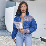 2020 Cashew Flower Women's Fashion Casual Winter New Cotton Clothing Bread Clothing-Outfit