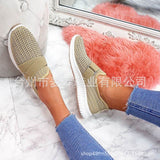 New Fashion Diamond Large-Size Students Casual Single Shoes Summer Women's