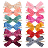 Pcs/lot Baby Nylon Headband Elastic Hair Bands For Girls Rope Turban Bows Bowknot Hairband Toddler Headwear Hair