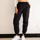 Down Pants Women Warm Soft Thick Female High Waist Plus Size New Casual Pant Windproof Outdoor Sportswear Ladies