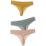 Women Panties Underwear Ultra-thin Seamless Briefs Comfort low-Rise G String Thongs Sexy Lingerie New Hot Bikini T