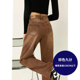 Jeans Women's Summer Thin 2025 New High-Waisted Leisure Cassette Small Broad-Legged
