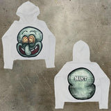 Men's Hoodie Y2K Original Hip-Hop Cartoon Graphic Print Pullover Fashion Leisure Loose Sports Shirt