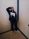 Brand Sweater Keel Smoke Couple Skull Men And Women Loose High Street Pure Cotton