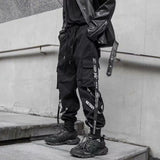 National Fashion Trousers Men's Loose Ribbon Nine Division Of Clothing Men's Korean Version Of Chao Brand Hippy Hallon