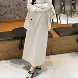 Zingj Version Suit Female Pink Suit Jacket Tea To Wear A Skirt Capable Temperament New Two Korean