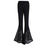 Durable Fashion Trousers Bell-bottom Oversized