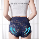 Lace Panties For Women High Waist Plus Size Female Sexy Lingerie Butt Lift Underwear Seamless Briefs Underpants
