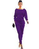 Zingj New Women's Wear Autumn And Winter Urban Leisure Two-Piece