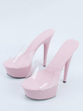 Zingj Car Model Wedding Spring Summer Party Breathable Stylish Nightclub Stiletto Sky High