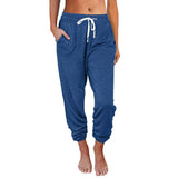 Loose Pocket High Waist Ankle Length