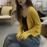 Clothing 2022 New Trendy Spring And Autumn Large Size Cardigan Knitted Jacket Loose Short Outerwear
