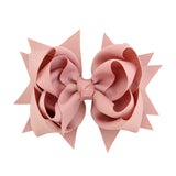 New Hot 1 piece Boutique Kids Flower Headwear High Quality Bow Hair Clips Hair Accessories