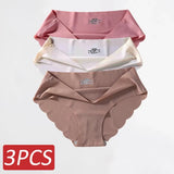 Seamless Silk Panties Women Underwear Sexy Female Underpants Briefs Woman Lingerie Underwear Ice Silk