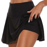 Temperament Commute Summer Solid Color Two-piece Skirt