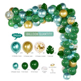 Silver Macaron Birthday Balloon Garland Arch Kit Party Foil Metal Balon Weding Baby Shower Birthday Party Decor Kids