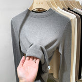 Threaded Vertical Collar Sweater, A Skin-Friendly, Sanded, Bottomed Shirt, A New Style Of Foreign Style In Autumn And Winter, A Slim And Slim