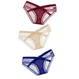 Women Lace Panties Seamless Panty Breathable Briefs For Women Hollow Out Low Waist Transparent Underwear Intimates