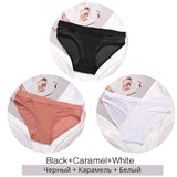 3PCS/Set Transparent Mesh Women's Panties Low Waist Ladies Briefs Female Underpants Fashion Girl Panty Lingerie