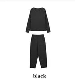 Sweater Two Piece Knitted Pants Sets Slim Tracksuit Christmas Spring Autumn Fashion Sweatshirts Sporting Suit