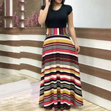 Summer Boho Maxi Dress Women Long Floral Oversized Dress Ladies Sundress Elegant Party Flower Dress For Women Robe